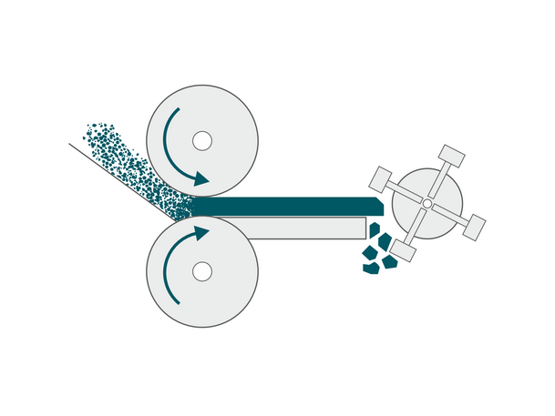 圧縮工程におけるJRSファイバーソリューション